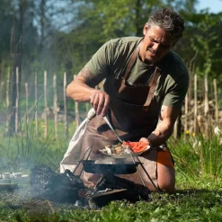 Gastrotools Gryder & Pander<Stegepande – Carbonstål – Dobbelthåndtag