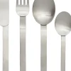 Ferm Living Bestik<Stelo Cutlery - Set of 4 - Brushed Stainless Steel