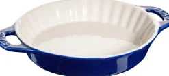 Staub Bageartikler<Stentøj Tærtefad 24 cm, Keramisk