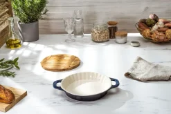 Staub Bageartikler<Stentøj Tærtefad 24 cm, Keramisk
