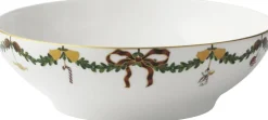 Royal Copenhagen Julestel<Stjerne Riflet Jul 220 cl. skål
