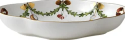 Royal Copenhagen Skåle & Fade|Julestel<Stjerne Riflet Jul 22 cm. fad
