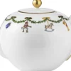 Royal Copenhagen Julestel<Stjerne Riflet Jul 1,2 l. tekande