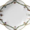 Royal Copenhagen Skåle & Fade<Stjerne Riflet jul fad 17,5cm