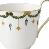 Royal Copenhagen Julestel<STJERNE RIFLET JUL HØJHANKSKOP 33 CL