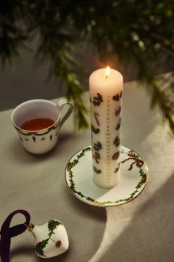 Royal Copenhagen Julestel<STJERNE RIFLET JUL HØJHANKSKOP 33 CL