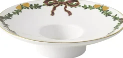 Royal Copenhagen Julestel<Stjerne Riflet Jul Lysestage 15,5 cm