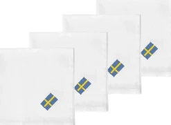 Södahl Tekstiler Til Borddækning<Stofservietter 40x40 Festlig 4 stk.