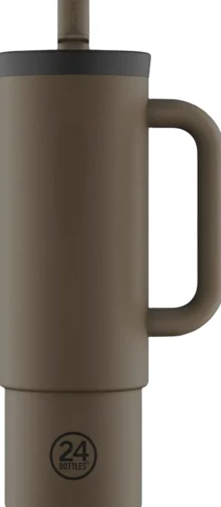 24Bottles Opbevaring<Straw Cup 800 ml - Mocha