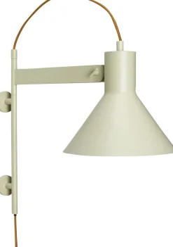 Hübsch Væglamper<Studio Wall Lamp Beige/Orange