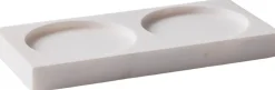 CrushGrind Køkkenartikler<Tabletopper 2, white marble