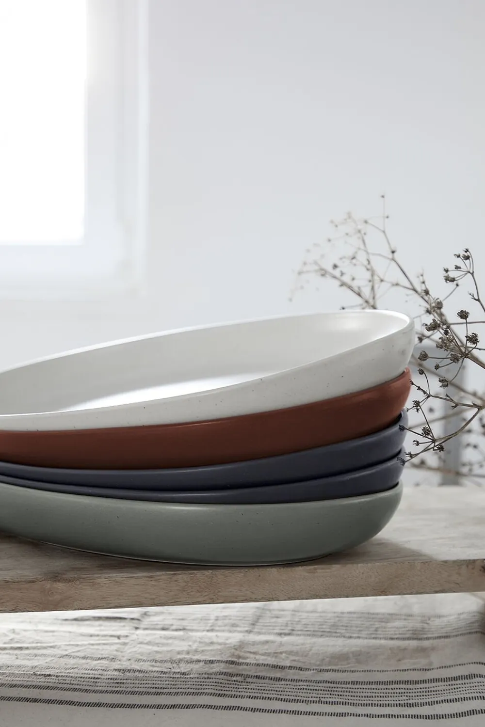 Casafina Tallerkener<Tallerken flad Pacifica 27 cm Artichoke Keramik