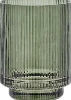 Södahl Badeværelsestilbehør<Tandbørsteholder Clarity 8 x 10,3 cm Dark Green Glas