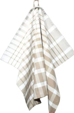 Magasin du Nord Collection Tekstiler Til Køkkenet<Tea Towels 50x70 cm ENZO - Check camel