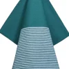Magasin du Nord Collection Tekstiler Til Køkkenet<Tea Towels 50x70 cm MIX - Stripe dark green