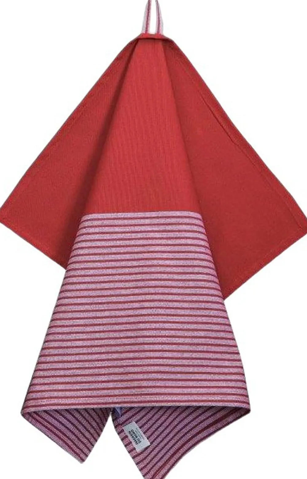 Magasin du Nord Collection Tekstiler Til Køkkenet|Juletekstiler<Tea Towels 50x70 cm MIX Stripe dark red