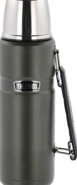 Thermos Opbevaring<Termoflaske Stainless King 1,2 liter Army Rustfrit stål