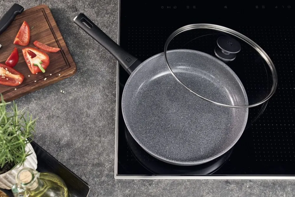 Zwilling Gryder & Pander<Terreno Plus Ceramic Sautepande, 28 cm, Aluminium, Titanium
