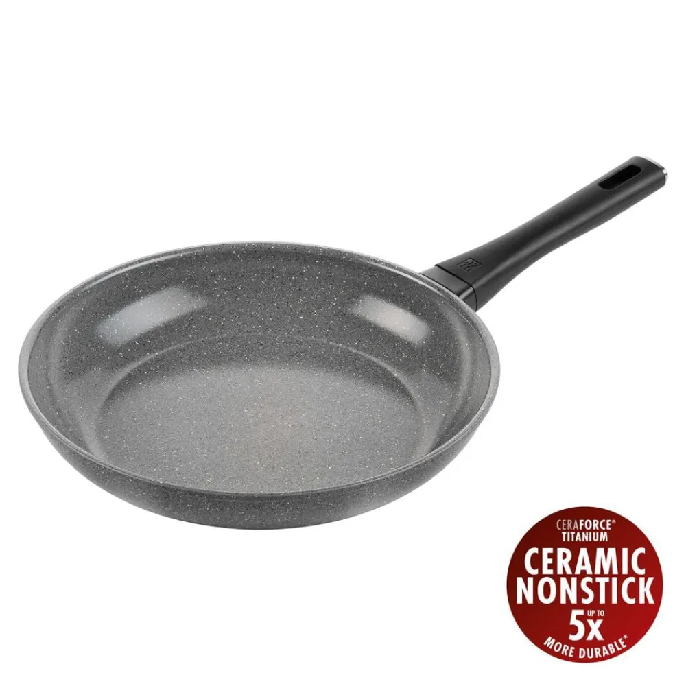 Zwilling Gryder & Pander<Terreno Plus Ceramic Stegepande, 28 cm, Aluminium, Titanium