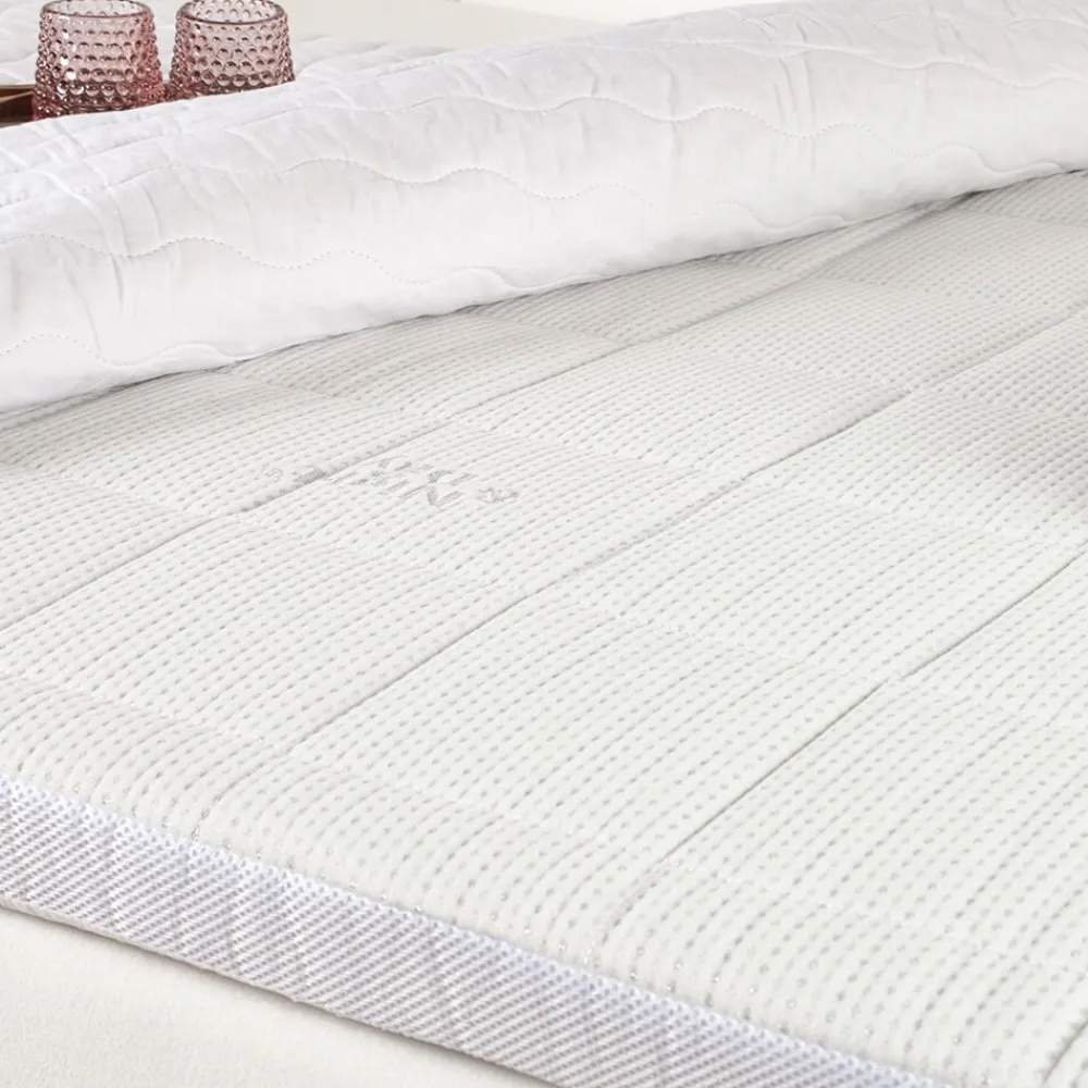 Night & Day Madrasser<Topmadras Cepheus med memory foam Hvid