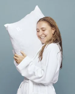 Hairlust Sengetøj & Lagner<Towel Pillowcase, White 60x63/70cm