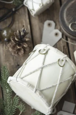 Ib Laursen Julepynt<Tromme creme