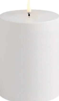 Uyuni Elektriske Julelys<LIGHTING - Outdoor LED Candle - White - 7,8 x 17,8 CM