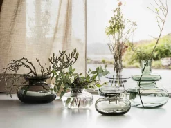 Zone Vaser & Urtepotteskjulere<Vase Inu 23 x 25 cm Smoked Grey