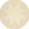 Ferm Living Juletekstiler<Vela Star Christmas Tree Blanket - Natural