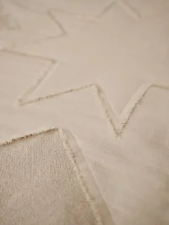 Ferm Living Juletekstiler<Vela Star Christmas Tree Blanket - Natural