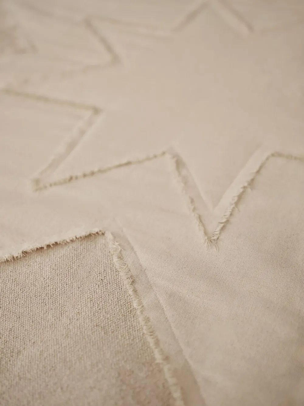 Ferm Living Juletekstiler<Vela Star Christmas Tree Blanket - Natural
