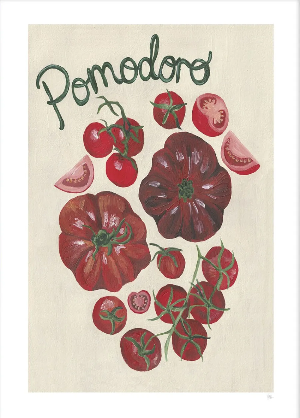 Poster & Frame Plakater & Rammer<Violets Print House - Pomodoro Flerfarvet