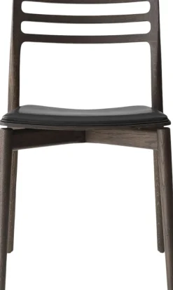 Vipp Møbler<481 Cabin chair, Dark oak w/black leather