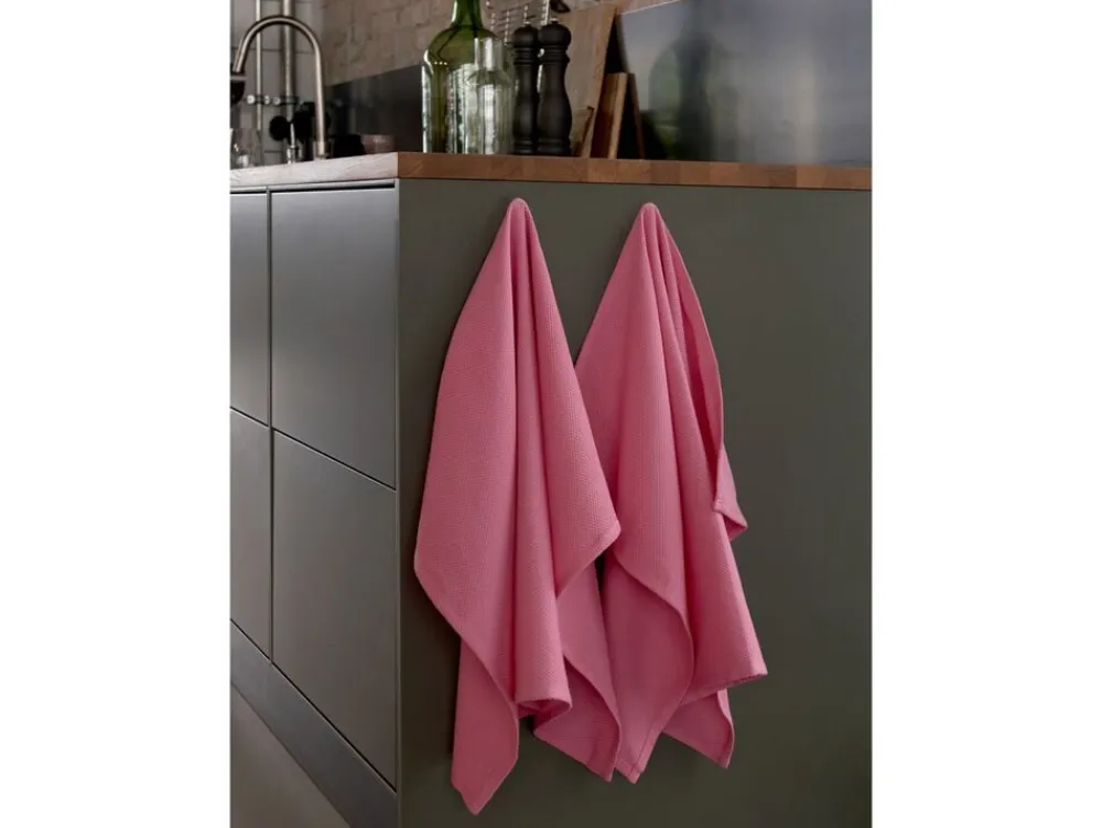 Bastian Tekstiler Til Køkkenet<Viskestykke Diamond 50x70 cm Bubblegum