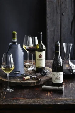 Le Creuset Bar & Vin<WA-137 Vinpumpe & 3 prop Stål