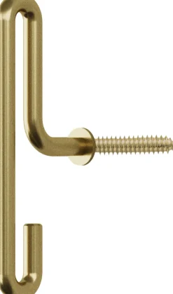 Moebe Knager & Knagerækker<Wall Hook, Matt Gold, Small x2