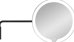 Blomus Spejle<Wall mounted LED Vanity Mirror -MODO- Black