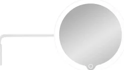 Blomus Spejle<Wall mounted LED Vanity Mirror -MODO- Weiß