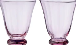 Bungalow Glas<Water Glass Trellis Blush S/2pcs