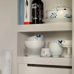 Royal Copenhagen Skåle & Fade<White Fluted Dish Oval 35cm