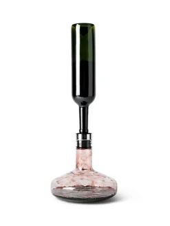Audo Copenhagen Bar & Vin<Wine Breather, Clear/Steel