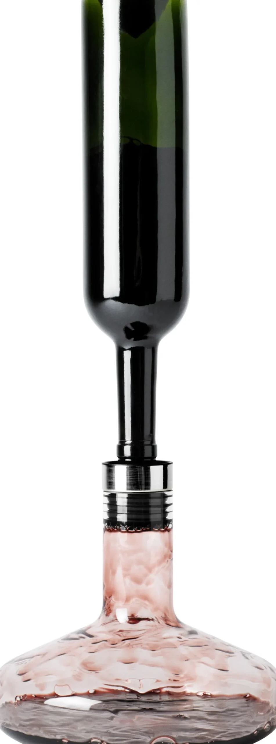 Audo Copenhagen Bar & Vin<Wine Breather, Deluxe, Clear/Steel