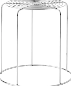 &Tradition Møbler<Wire Stool VP11 Stainless steel frame