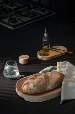 Ekta Living Opbevaring<Wood Tray, Big Oak, 31x47x3,5 cm
