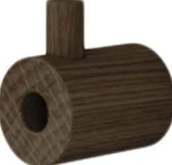 Moebe Knager & Knagerækker<Wooden Wall Hook, Smoked Oak