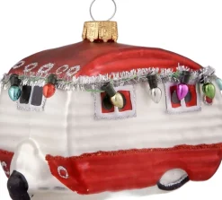 Bungalow Juletræspynt<Xmas Ornament Caravan Scarlet