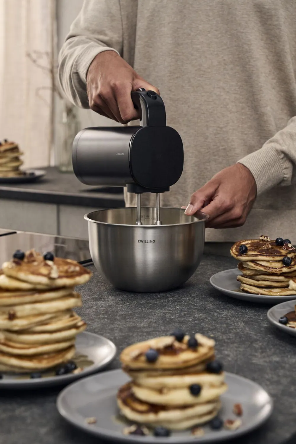 Zwilling Køkkenmaskiner<XTEND Håndmixer, Sort, Single item without battery
